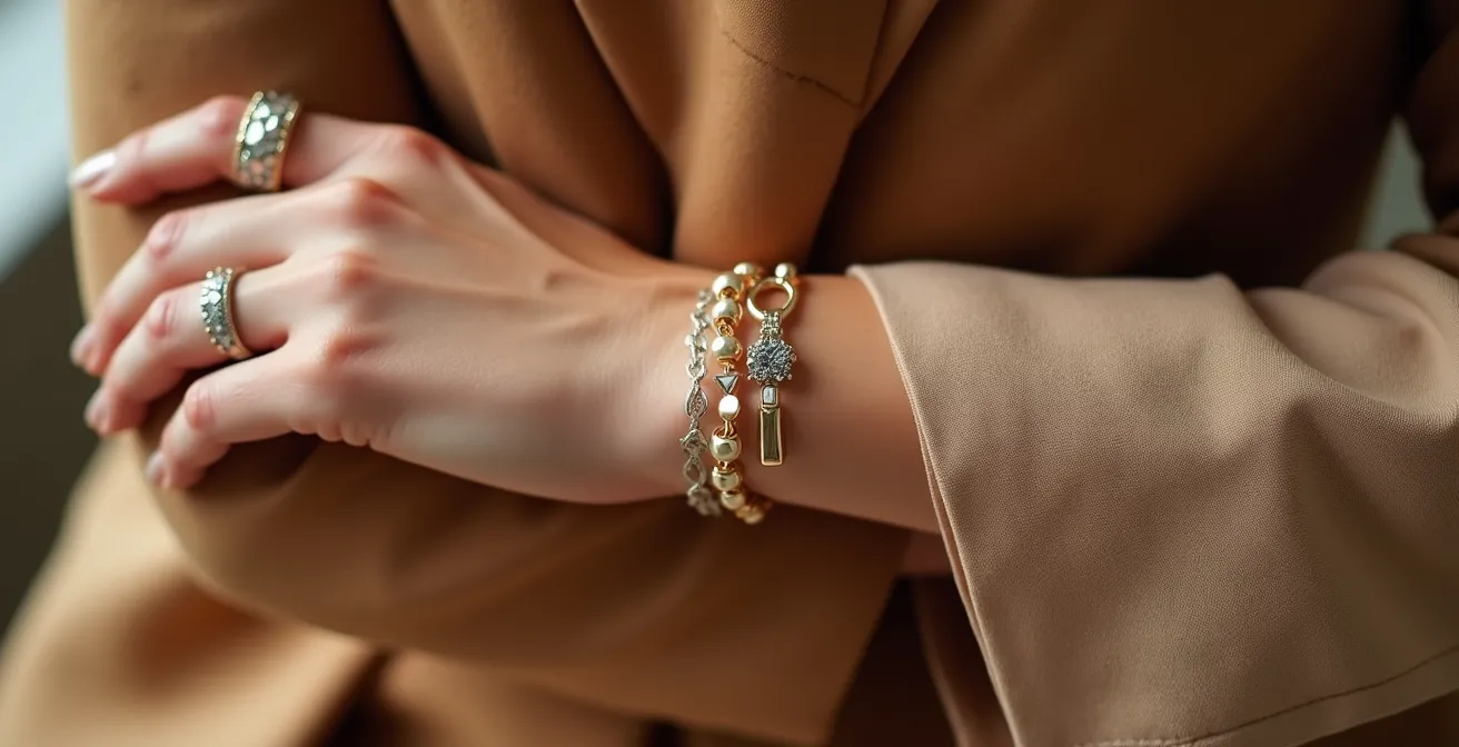 Gold und Silber Accessoires für verschiedene Hauttypen