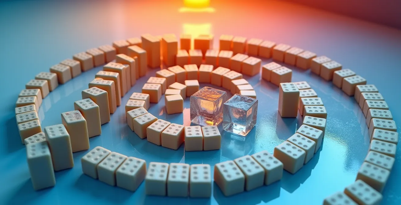 Visualisierung der klimatischen Trägheit und Kipppunkte im Klimasystem