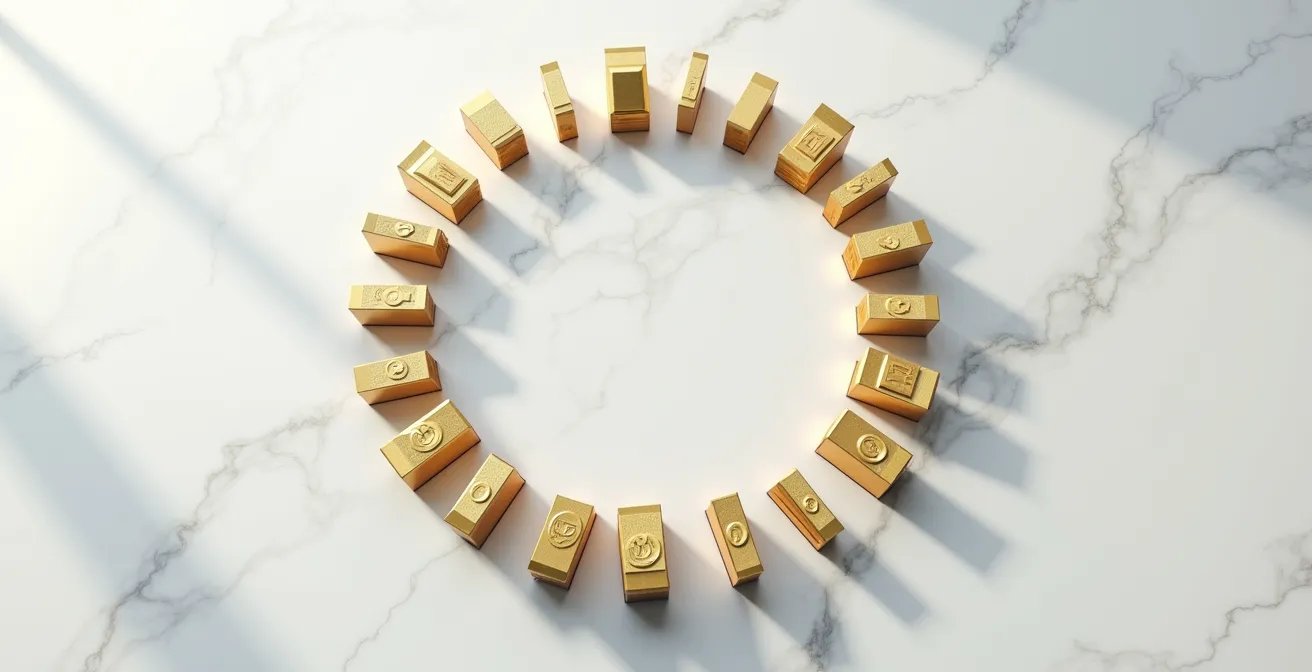 Optimale Rohstoffallokation im Portfolio unter zehn Prozent visualisiert